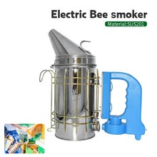 Load image into Gallery viewer, Hot Sale Stainless Steel Electric Bee Smoke Transmitter Kit Electric Beekeeping Tool
